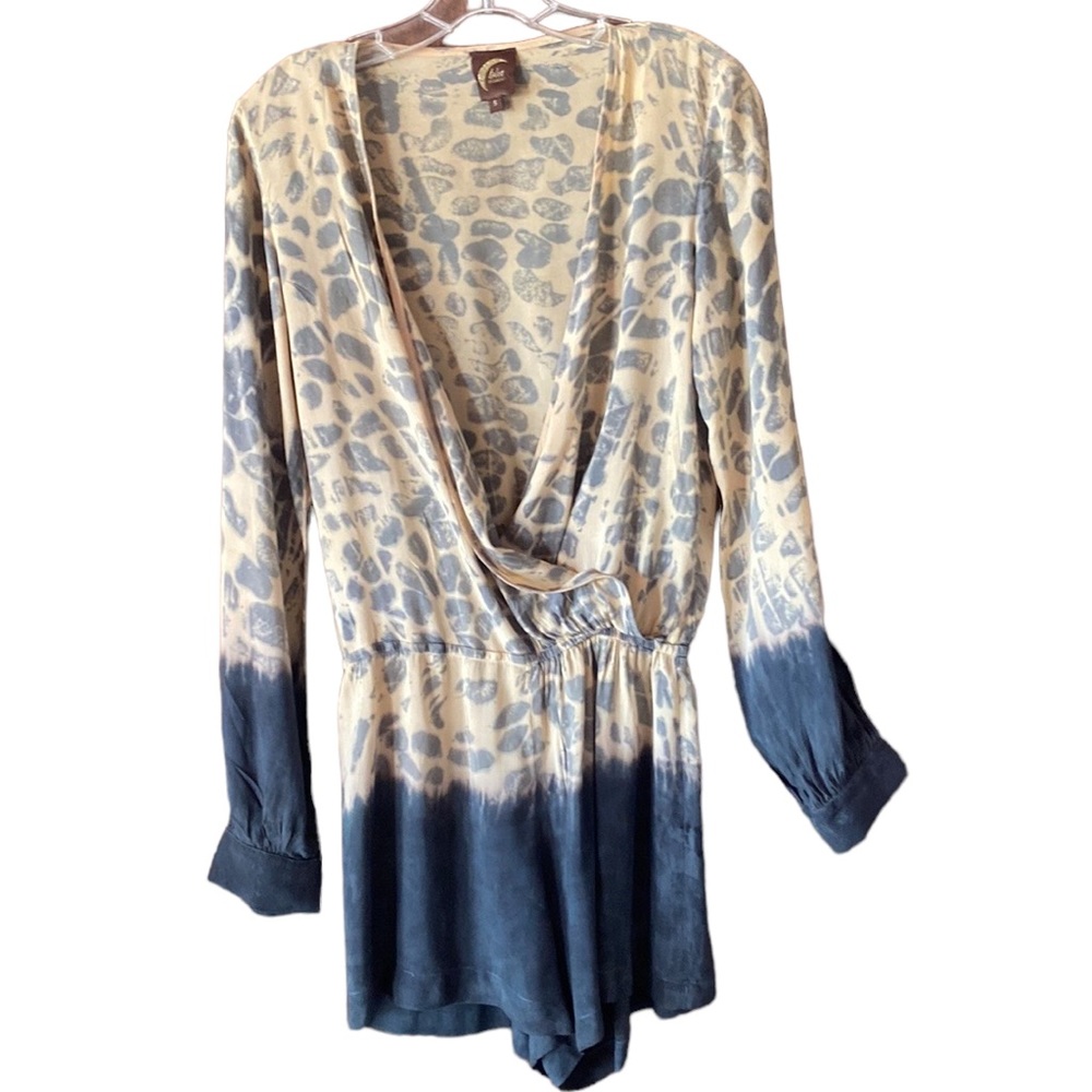 Blu Moon Beautiful Tie Dye Jumpsuit Romper Tie Dye Print Great Condition!